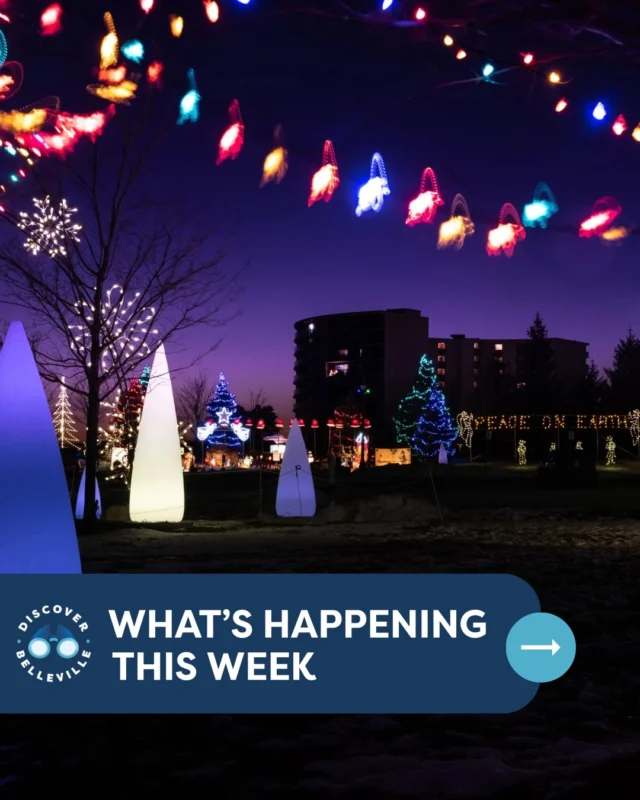 ✨ What’s Happening in Belleville This Week! ✨

📅 November 30th - December 6th 

From live music and markets to family fun and seasonal events — there’s something happening every day in Belleville!

📌 Plan your week and explore all the details at DiscoverBelleville.ca/events

👇 Tell us — which event are you most excited for this week?

Photo by 1&4-Ash Murrell, 3-Marie Doucet